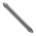image of Bosch P2P2 Double Ended Double Ended Bit 44071 - 1/4 in Shank - High Carbon Steel - 2.5 in Length