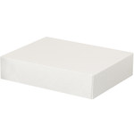 image of White Stationery Folding Cartons - 11 in x 8.5 in x 2.5 in - 3186
