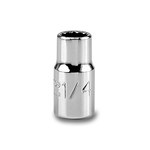 image of Proto J4708T 12 Point 1/4 in Socket - 1/4 in Drive - 14027
