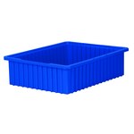 Akro-Mils Akro-Grid 0.96 ft, 7.2 gal 40 lb Blue Industrial Grade Polymer Dividable Grid Container - 22 3/8 in Length - 17 3/8 in Width - 6 in Height - 192 Maximum Compartments - 33226 BLUE