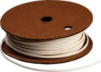 image of Brady Bradymark HSA-32-WT White Polyolefin Continuous Thermal Transfer Printer Heat-Shrink Tubing - 100 ft Length - 0.062 in Min Wire Dia to 0.125 in Max Wire Dia - 662820-03757