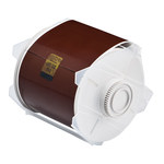 image of Brady 76643 Printer Label Roll - 4 in x 100 ft - Polyester - Brown - B-569
