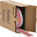 image of Brady Permasleeve PS-500-2-RD-S-2 Die-Cut Printer Sleeve - Polyolefin - Red - B-342 - 99229