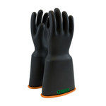 image of PIP NOVAX 0159-3-16 Black 10.5 Rubber Electrical Safety Gloves - 159-3-16/10.5