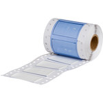 image of Brady Permasleeve HX-750-2-WT-S Die-Cut Printer Sleeve - 1.969 in x 1.236 in - Polyolefin - White - B-7642 - 82516