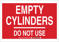 image of Brady B-302 Polyester Rectangle White Chemical Storage Sign - 14 in Width x 10 in Height - Laminated - 103854