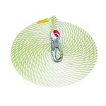 image of Protecta White Nylon Lifeline - 50 ft Length - 648250-03100