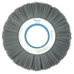 image of Weiler Nylox 83450 Wheel Brush - 10 in Dia - Crimped Nylon Bristle