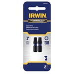 image of Irwin T30 Torx Impact Power Bit IWAF31TX302 - 1/4 in Shank - 1 in Length - 65018