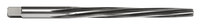 image of Dormer 0.1287 in Taper Pin Reamer 6009537 - Right Hand Cut - 2 15/16 in Overall Length - High-Speed Steel