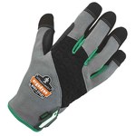 image of Ergodyne ProFlex Tena-Grip 710TX Gray/Black/Green Large EVA Foam Work Gloves - 17134
