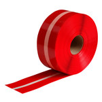 image of Brady ToughStripe Red Glow Floor Marking Tape - 4 in Width x 100 ft Length - 55916