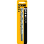 image of Dewalt 15/32 in Jobber Length Drill Bit DW1130 - Split 135° Point - Black & Gold Finish - 5.87 in Overall Length - 4.31 in Flute - High-Speed Steel - 3-Flatted Shank