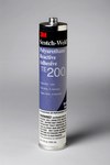 image of 3M Scotch-Weld TE200 One-Part White Polyurethane Adhesive - Solid 0.1 gal Cartridge - 25164