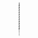 image of Bosch Daredevil 1/2 in Auger Bit NKLB08 - 17.5 in Overall Length - 13.5 in Open-Faced Flute - Alloy Steel