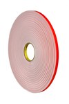 image of 3M 4949 White VHB Tape - 24 in Width x 18 yd Length - 120 mil Thick
