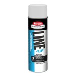 image of Krylon Industrial Line-Up 83053 Athletic White Paint - 20 oz Aerosol Can - 18 oz Net Weight - 08305