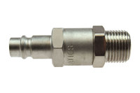image of Coilhose Megaflow Filtering Connector 1103LF - 3/8 in MPT Thread - Plated Steel - 11157