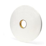 image of 3M 4959 White VHB Tape - 1 in Width x 36 yd Length - 120 mil Thick