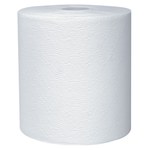 Kleenex White 250 Paper Towel - 1 Ply - Roll - 15 in Overall Length - 8 in Width - 8.4 in Roll - 01320