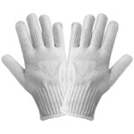 image of Global Glove S65BW White Cotton/Polyester Work Glove