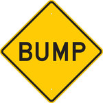 image of Brady B-959 Aluminum Diamond Yellow Stop Signs, Traffic Control Signs & Banners Sign - 24 in Width x 24 in Height - 94225