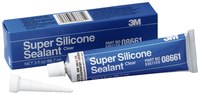 3M Silicone Sealant Clear Paste 3 oz Tube - 08661