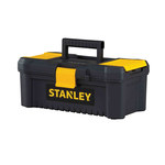 image of Stanley Essential Yellow/Black Plastic Toolbox - 12.5 in Length - 7 3/8 in Wide - STST13331