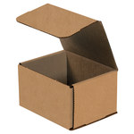 image of Kraft Corrugated Mailers - 4 in x 5 in x 3 in - 13095