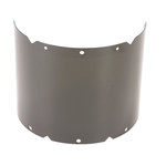 image of MSA V-Gard Light Gray Polycarbonate Visor - 8 in Width - 17 in Height - 641817-02610