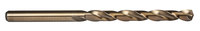 image of Precision Twist Drill M51CO 23/32 in Taper Length Drill 5996638 - Right Hand Cut - Bronze Finish - 9 1/2 in Overall Length - 5 5/8 in Flute - Cobalt (HSS-E) - Cylindrical shank Shank