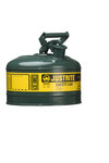 image of Justrite Safety Can 7110400 - Green - 13995
