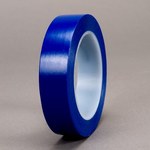 image of 3M 471+ Blue Marking Tape - 1 in Width x 36 yd Length - 5.3 mil Thick - 92511