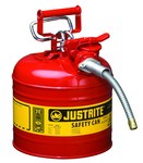 image of Justrite Accuflow Safety Can 7220120 - Red - 14046