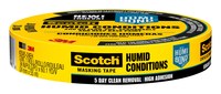 3M Scotch 2045-24EH Yellow Humid Condition Masking Tape - 0.94 in Width x 60.1 yd Length - 72296