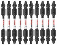 image of Bosch Impact Tough P2R2 Combination Double End Bit Set ITDEP2R225B - Alloy Steel - 2.5 in Length - 48425
