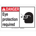 image of Brady B-302 Polyester Rectangle PPE Sign - 14 in Width x 10 in Height - Laminated - 119882