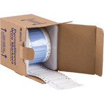 image of Brady PS-375-2-WT-S-2 Die-Cut Printer Sleeve - Polyolefin - White - B-342 - 02210