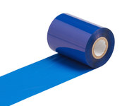 image of Brady R4402-BL Blue Printer Ribbon Roll - 3.27 in Width - 984 ft Length - Roll - 662820-55727