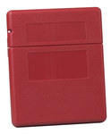 image of Justrite 23303 Document Storage Box - Red - Polyethylene