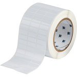 image of Brady THT-3-473-10 Die-Cut Printer Label Roll - 1 in x 0.375 in - Polyester - White - B-473 - 29901