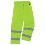 image of Ergodyne Glowear High-Visibility Pants 8925 24454 - Size Large - High-Visibility Lime