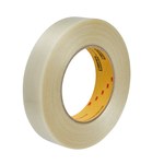 image of 3M Scotch 898MSR Clear Filament Strapping Tape - 24 mm Width x 55 m Length - 6 mil Thick - 55970