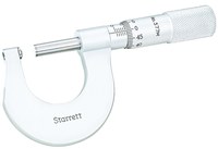 image of Starrett Carbide Rounded Anvil Micrometer - 577MXP