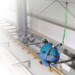 image of Miller Xenon Fall Protection Kit X00060, 60 ft Stainless Steel Lifeline - 16824