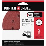 image of Porter Cable Hook & Loop Disc 08965 - Aluminum Oxide - 5 in - 40