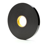 image of 3M 4929 Black VHB Tape - 1 in Width x 72 yd Length - 25 mil Thick