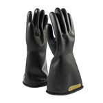 image of PIP Novax 150-00-14 Black 9 Rubber Work Gloves - 14 in Length - Smooth Finish - 150-00-14/9