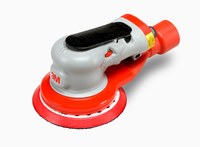 image of 3M 28505 Pneumatic Central Vacuum Random Orbital Sander - 3 in DIA - 12,000 RPM -.28 hp