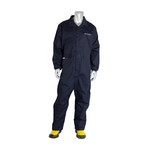 image of PIP Fire-Resistant Coveralls 9100-52758/L - Size Large - Blue - 36603